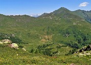 49 Dalla cresta di vetta del Mincucco vista sul percorso fatto in salita dal Lago di Valmora